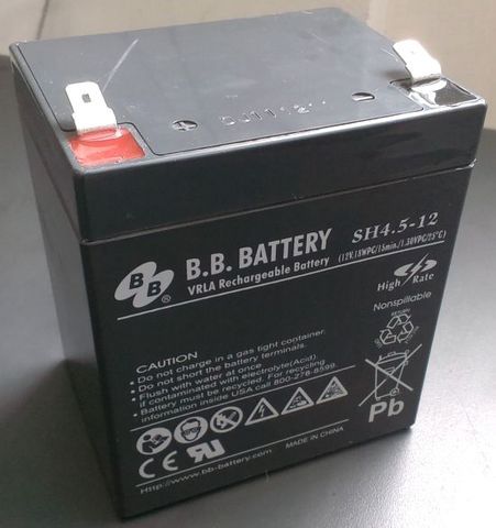 Акумуляторна батарея B.B. Battery SH4.5-12