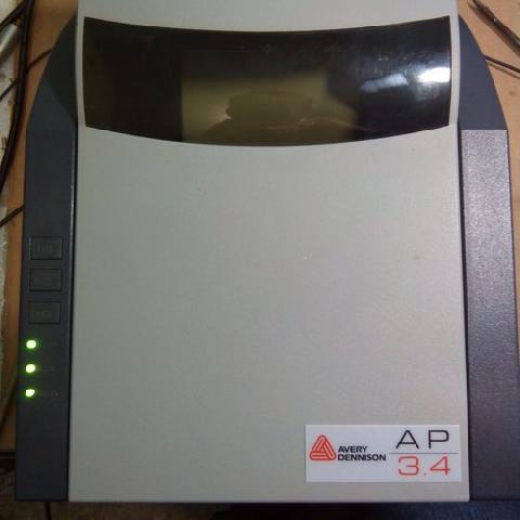 Ремонт принтера етикеток Avery Dennison AP3.4
