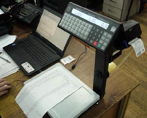 Настройка и программирование весов с печатью чека