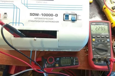 Ремонт стабилизатора RUCELF SDW-10000-D