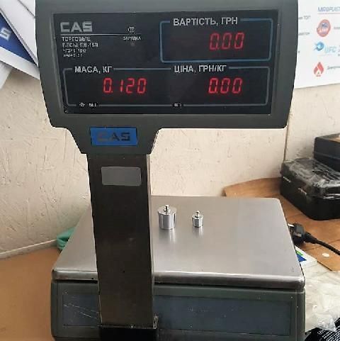 Ремонт торговых весов CAS EM-15R