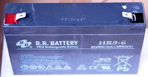 Акумулятор B.B. Battery HR9-6/T2