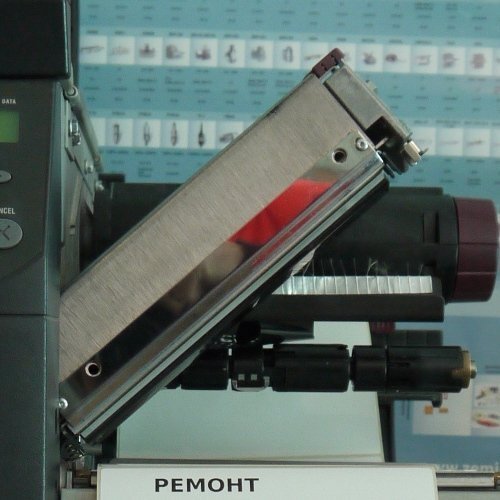 Заміна термоголовки принтерів етикеток