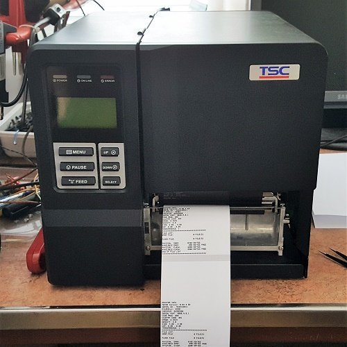 Ремонт промышленного принтера этикеток TSC ME340
